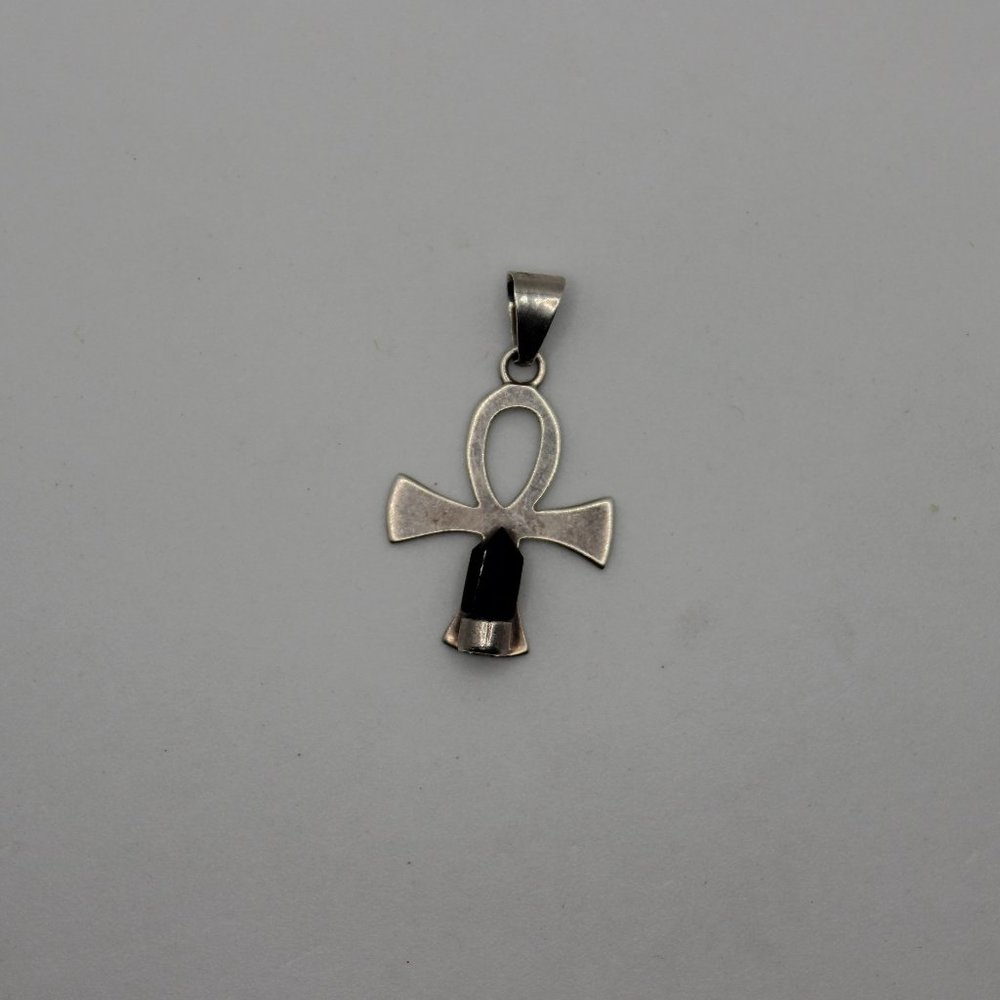 Silver Ankh Pendant